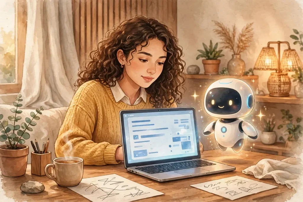 Using an AI assistant to write and summarise notes