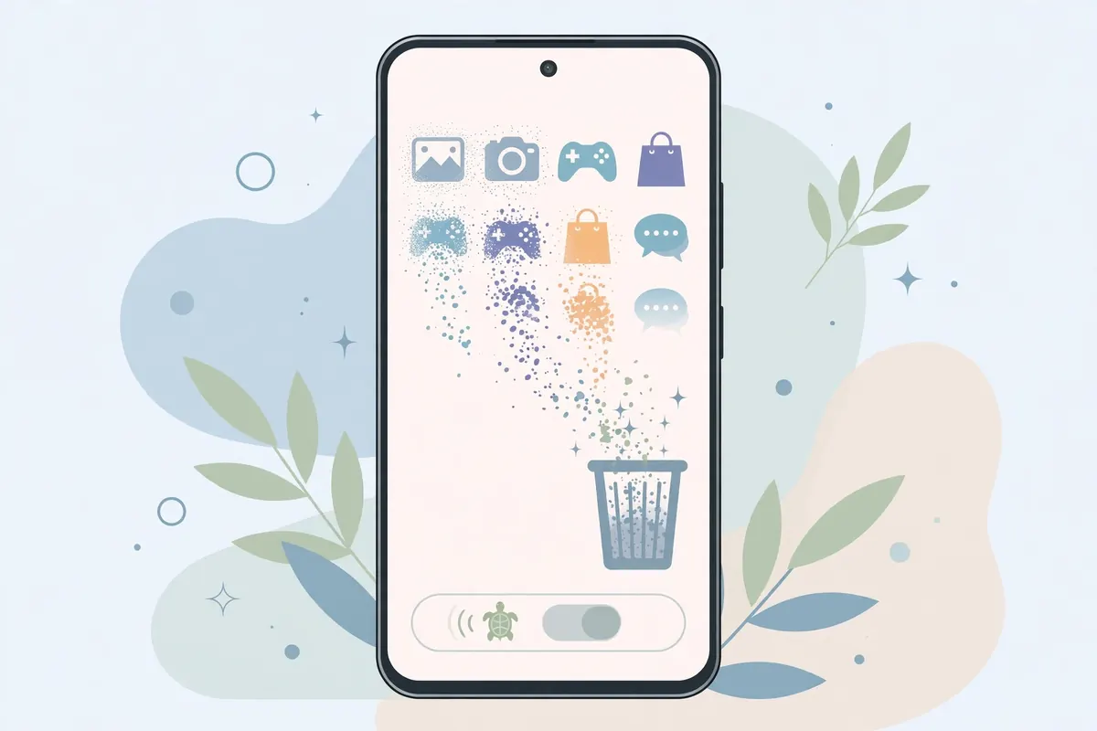 Removing unused apps on Android